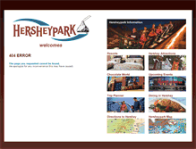 Tablet Screenshot of groupvisit.hersheypark.com